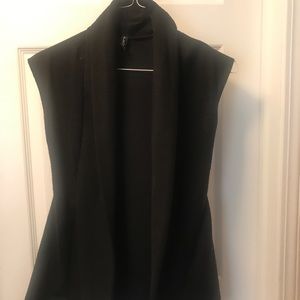 Fleurette Woman’s Vest Jacket - Black - Medium